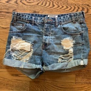 EUC One Teaspoon Denim Shorts